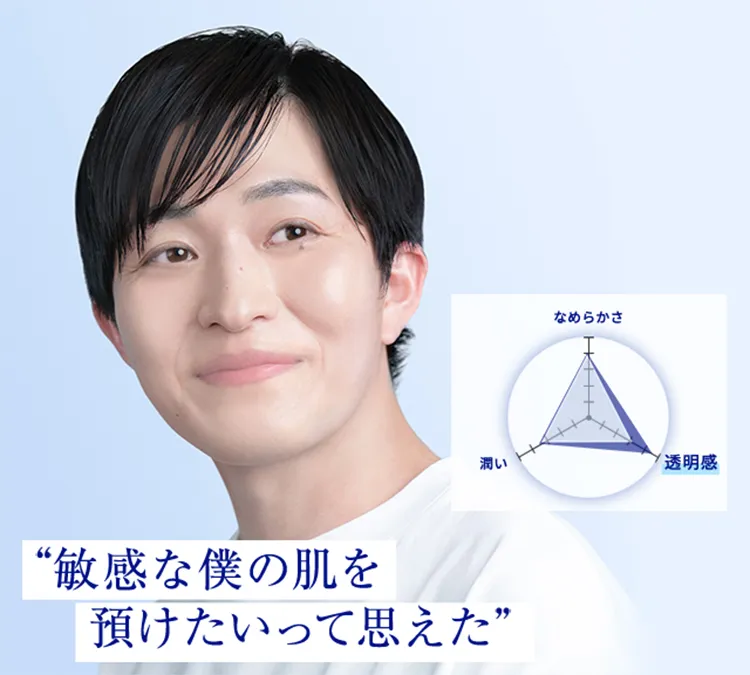敏感な僕の肌を預けたいって思えた